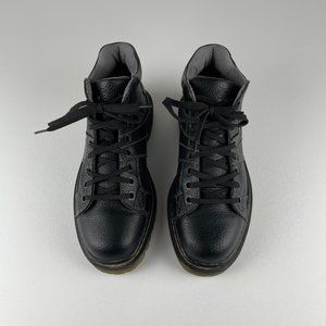 Dr. Martens Harrisland Black Pebbled Leather Boots